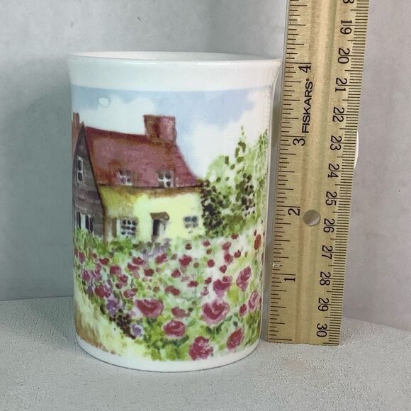 ROSE of ENGLAND ENGLISH COUNTRY COTTAGE Fine Bone China Medium Mug White - Picture 9 of 10